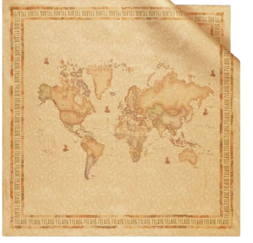 Alviero Martini Foulard Geo Classic 90x90  cm   K F097 1721 Col. 0010 Natural
